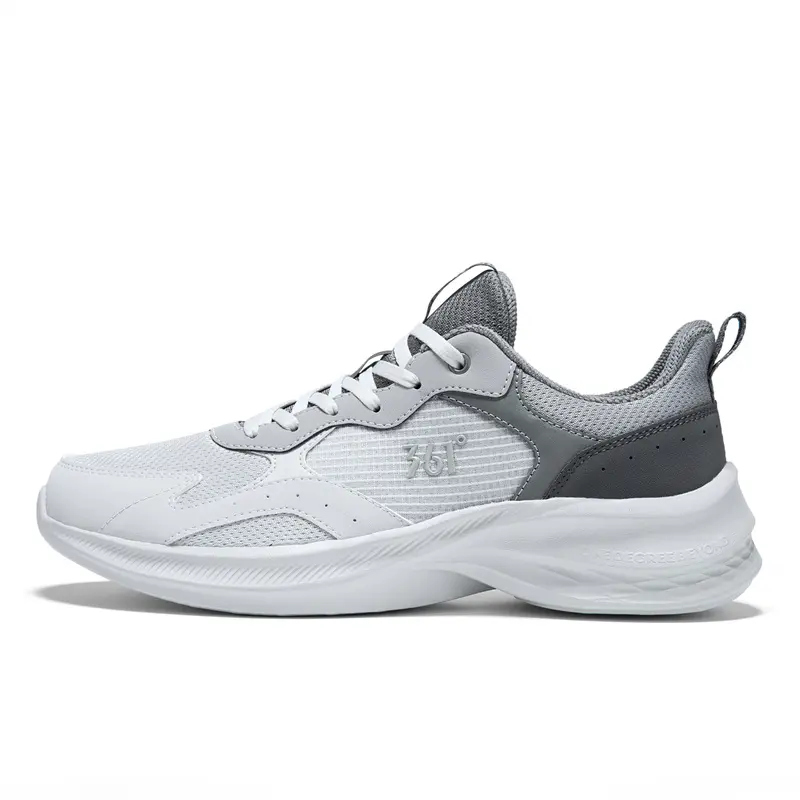 361° Cushioning, Breathable, Lightweight Low Top Casual Running Shoes Men's Photon Gray, Graphite Gray
