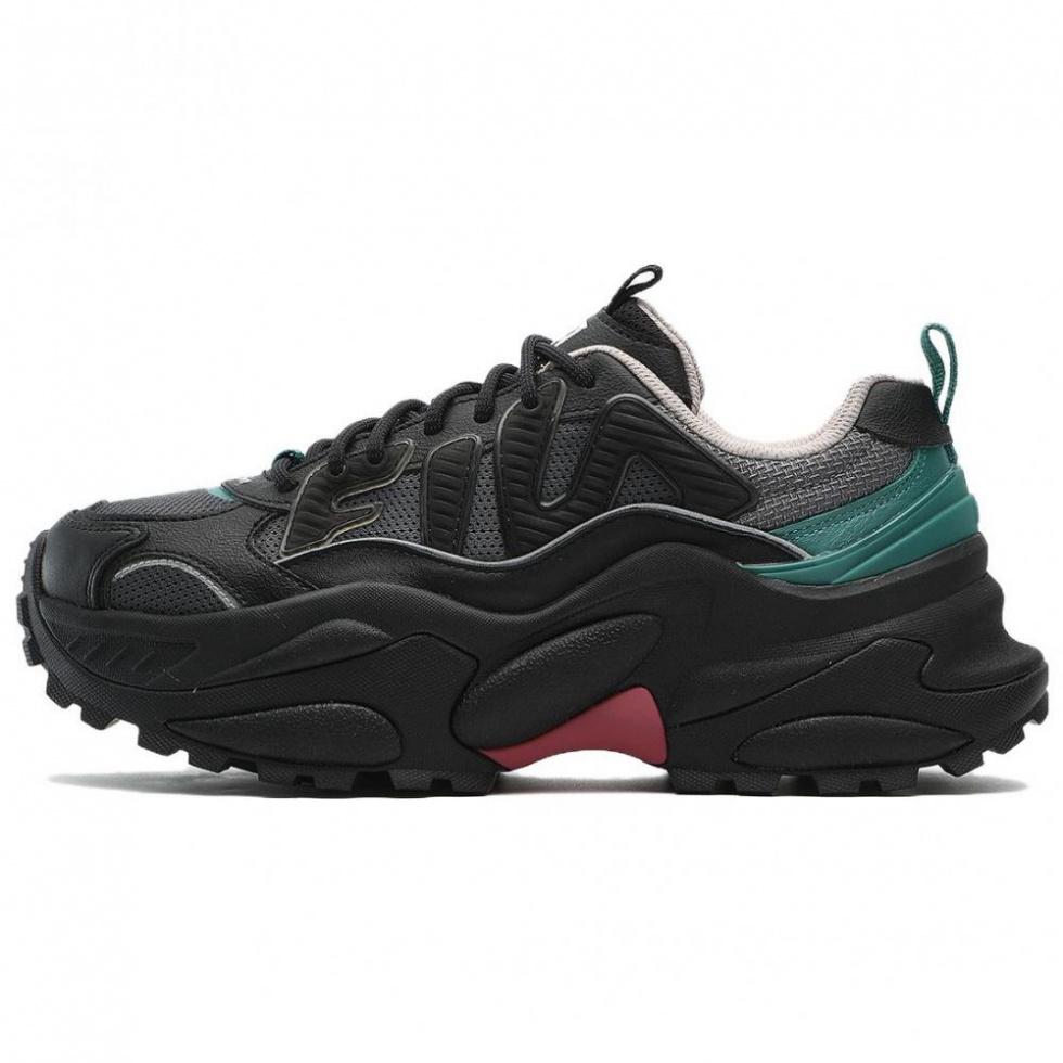 FILA Core Cella Shoes 'Black Green' Women's