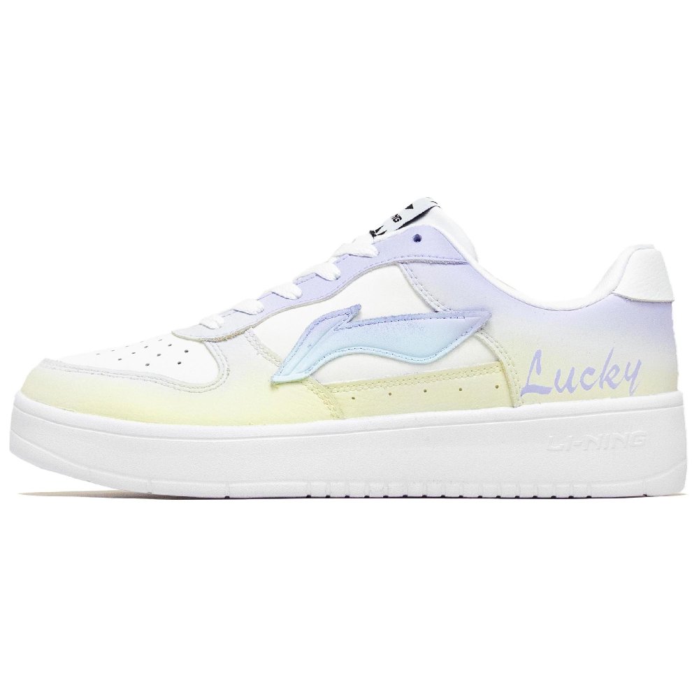LiNing Pontoon Boats Anti Slip Wear Resistant Low Top Skateboard Shoes Unisex Mint Blue Thrill
