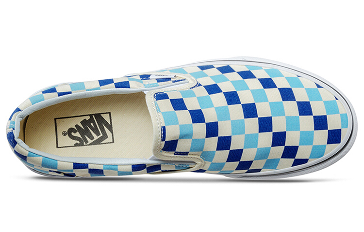 Vans Slip On Checkerboard Blue Topaz