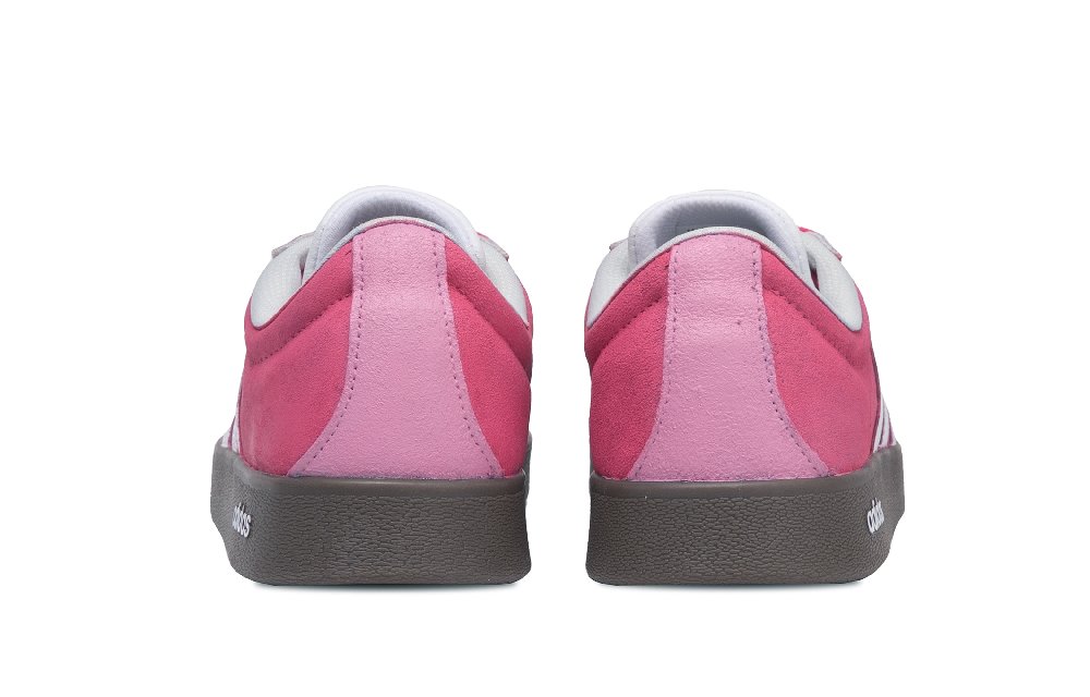 Adidas Neo VL Court Lifestyle Low Top Skateboard Shoes Unisex Pink White
