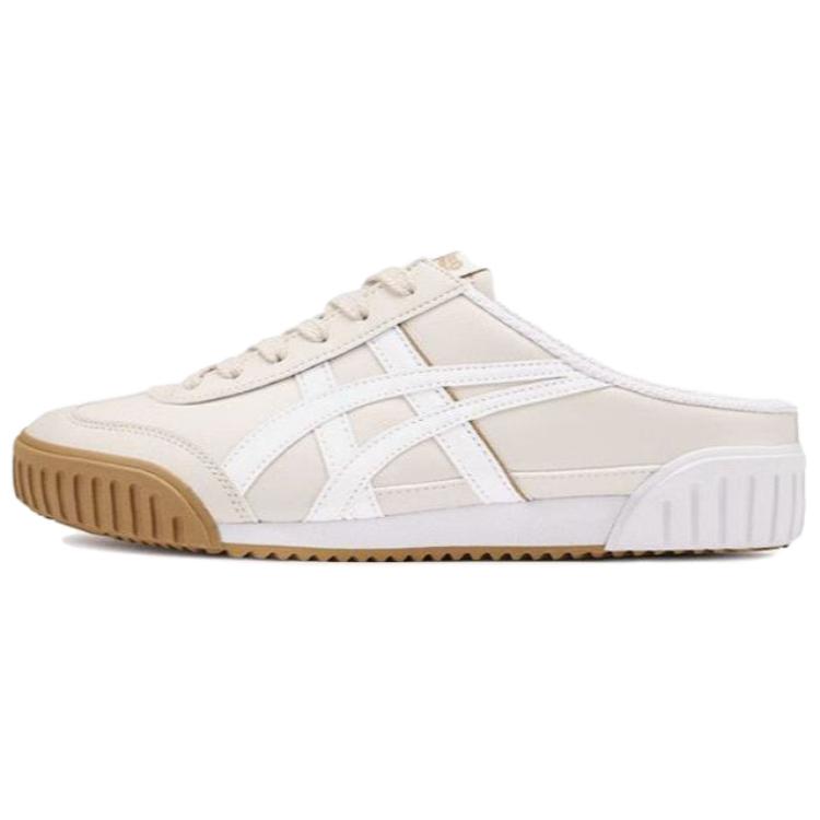 Onitsuka Tiger MACHUATION SABOT Slip Resistant And Breathable Low Top Casual Shoes Unisex White