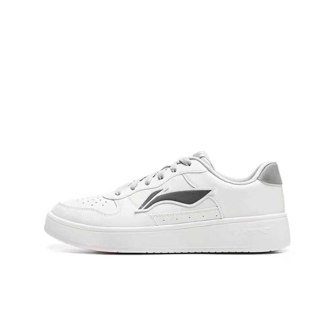 LiNing Pontoon Boats Wear resistant And Lightweight Low top Skateboard Shoes Men's White Blue купить в интернет-магазине Yoocart с быстрой доставкой по России.