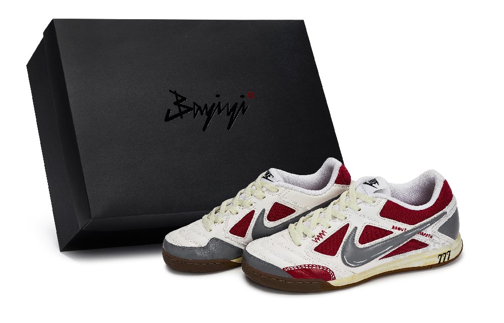 Nike Gato Collection Skateboard Shoes Unisex Low Top Beige/Red/Gray