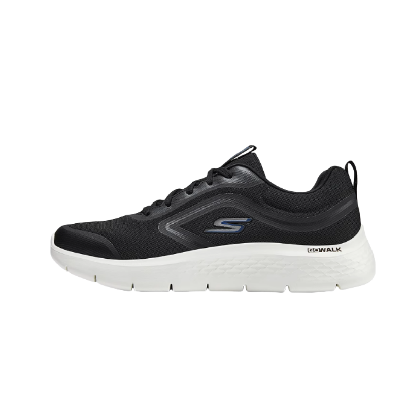 Skechers Go Walk Fle Cushioning, Wear Resistant Low top Casual Shoes Men's Black
