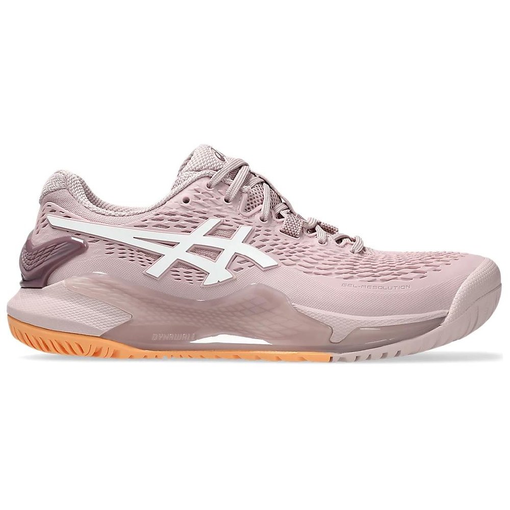 Asics Gel-Resolution 9 Anti-Slip Wear-Resistant Low-Top Tennis Shoes Unisex Purple White
