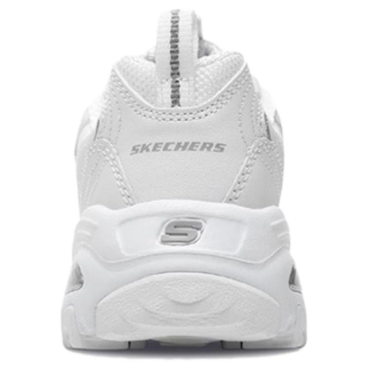 Skechers D'Lites Low Top Chunky Sneakers Women's White