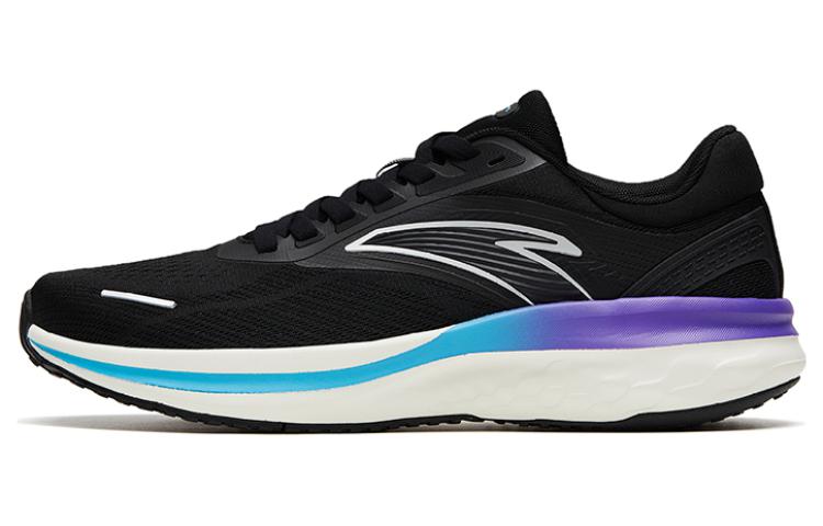 Anta LingFeng Wear resistant And Lightweight Low Top Running Shoes Men's Black