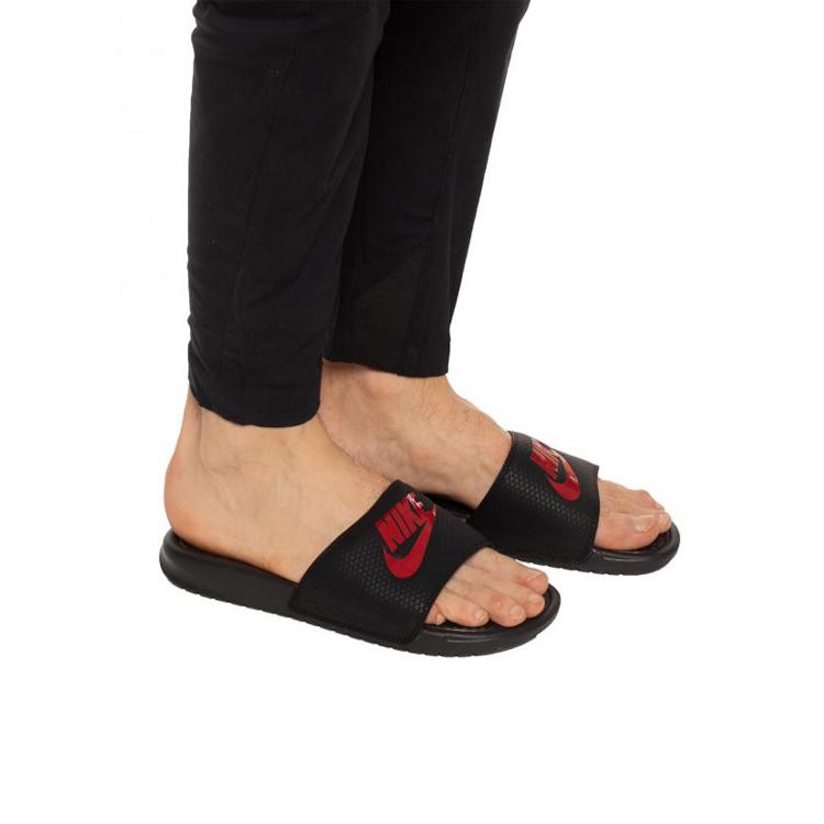 Nike Benassi Jdi Black Challenge Red