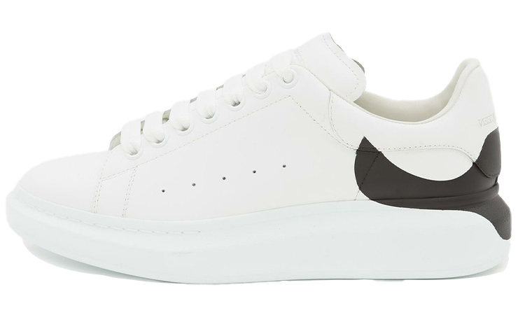 Alexander McQueen Oversized White Black Heel