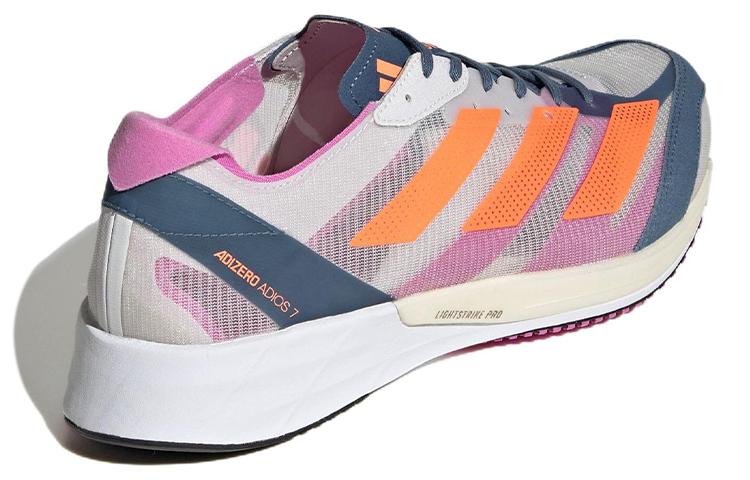 Adidas Adizero Adios 7 Dash Grey Solar Orange Wonder Steel купить в интернет-магазине Yoocart с быстрой доставкой по России.