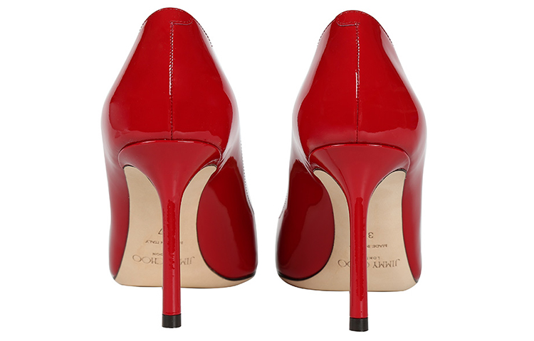 Jimmy Choo ROMY 85 Slim Heel High Heels 8.5cm Women's Red купить в интернет-магазине Yoocart с быстрой доставкой по России.