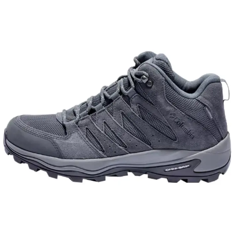 Columbia Redmond Mountaineering & Hiking Shoes Men's Mid top Gray