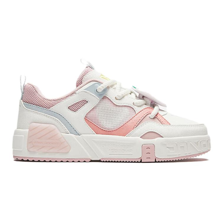 Antakids Anti Slip Wear Resistant Low Top Kids' Skateboarding Shoes White Pink купить в интернет-магазине Yoocart с быстрой доставкой по России.