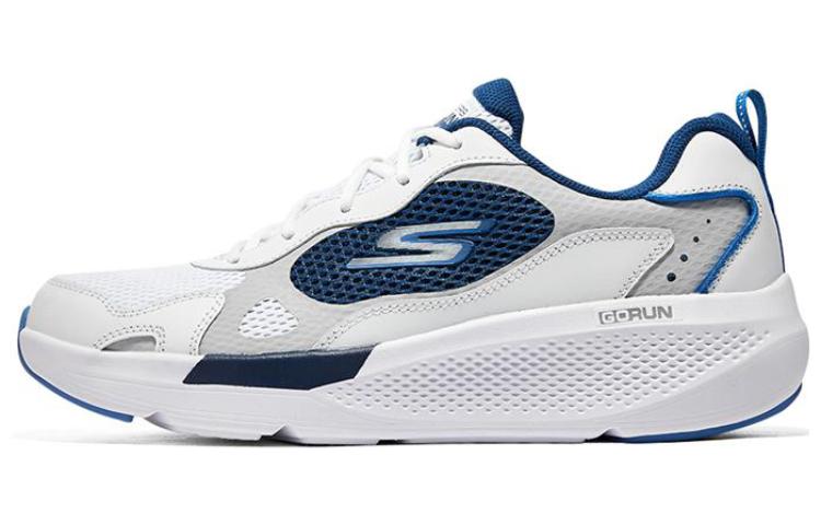 Skechers GO RUN Elevate Low Top Running Shoes Men's Blue White