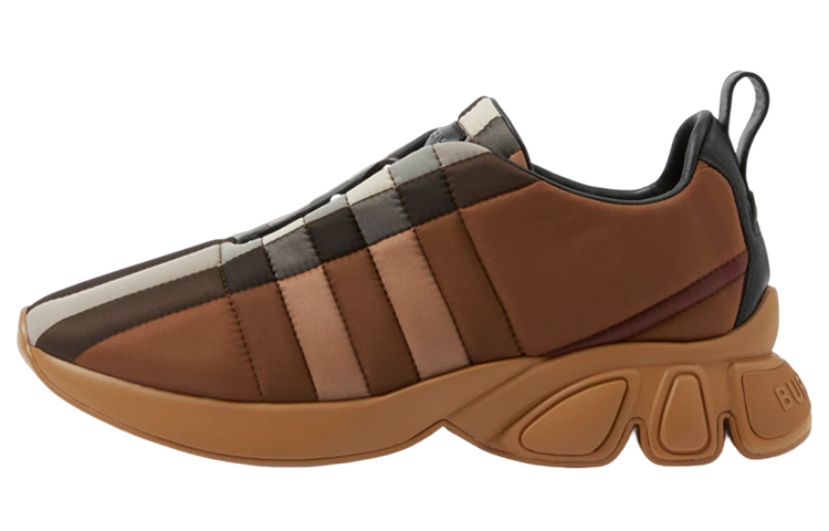 Burberry Low-Top Sports Casual Shoes Men's Dark Brown