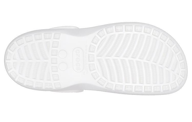 Crocs Classic Baya Platform Slide 'White' Women's
