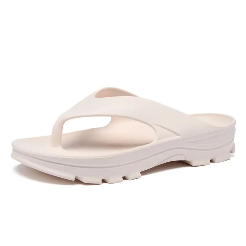 Jeep EVA Flip Flops Unisex White