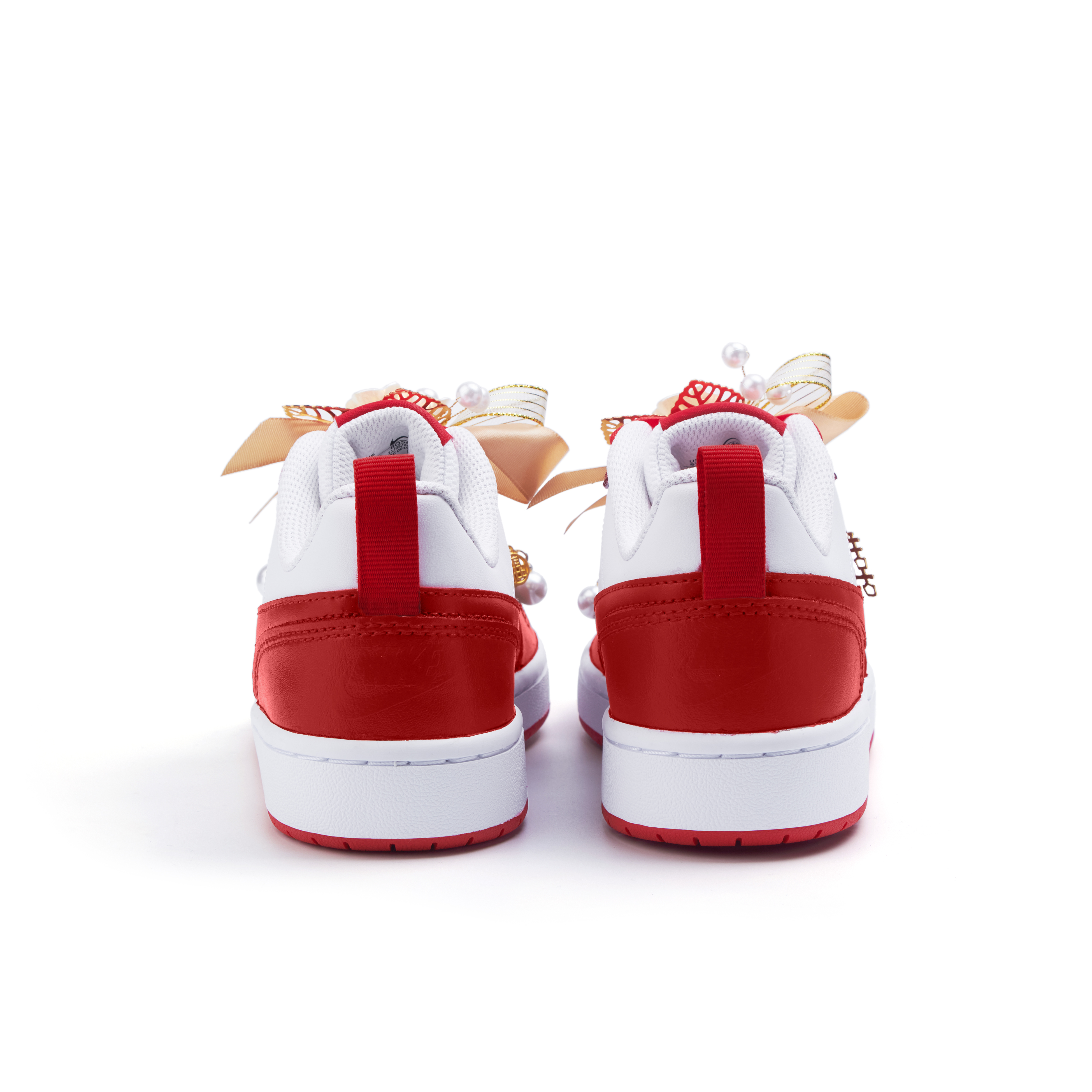 Nike Court Borough Cushioning, Wear Resistant Low Top Skateboard Shoes Women's Red купить в интернет-магазине Yoocart с быстрой доставкой по России.