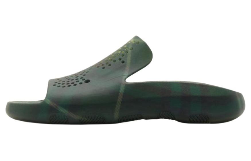 Burberry Slide Slippers Men's Green