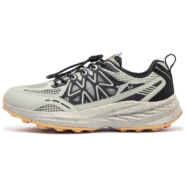 361° Hydrogen Series Cushioning, Wear Resistant Low Top Outdoor Shoes Men's Green Black