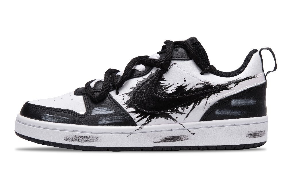 Nike Court Borough Skateboard Shoes Women's Low-Top White