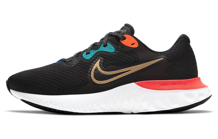Nike Renew Run 2 Black Bright Crimson
