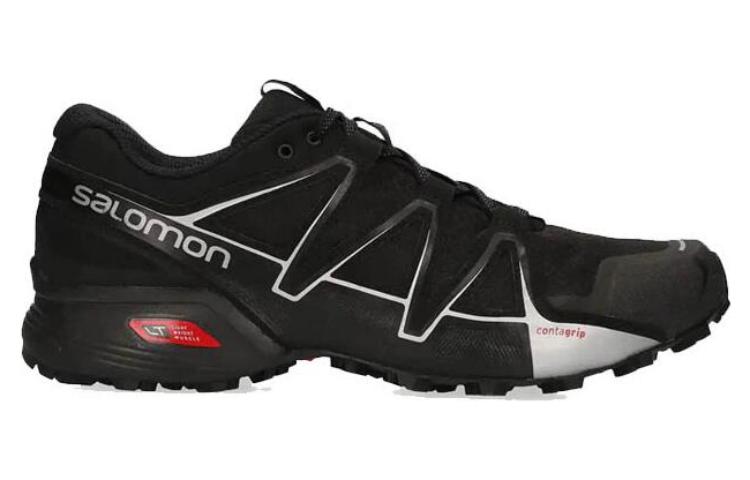 SALOMON Speedcross Vario 2 Abrasion Resistant Breathable Low Top Running Shoes Men's Black