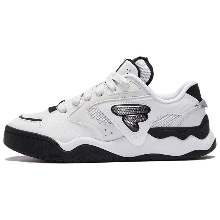 FILA FUSION Kick 2.0 Anti-Slip Wear-Resistant Low-Top Casual Shoes Women's White