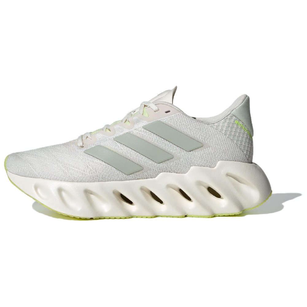 Adidas Switch FWD Cushioned Slip-Resistant Low-Top Casual Running Shoes Women's Gray Green