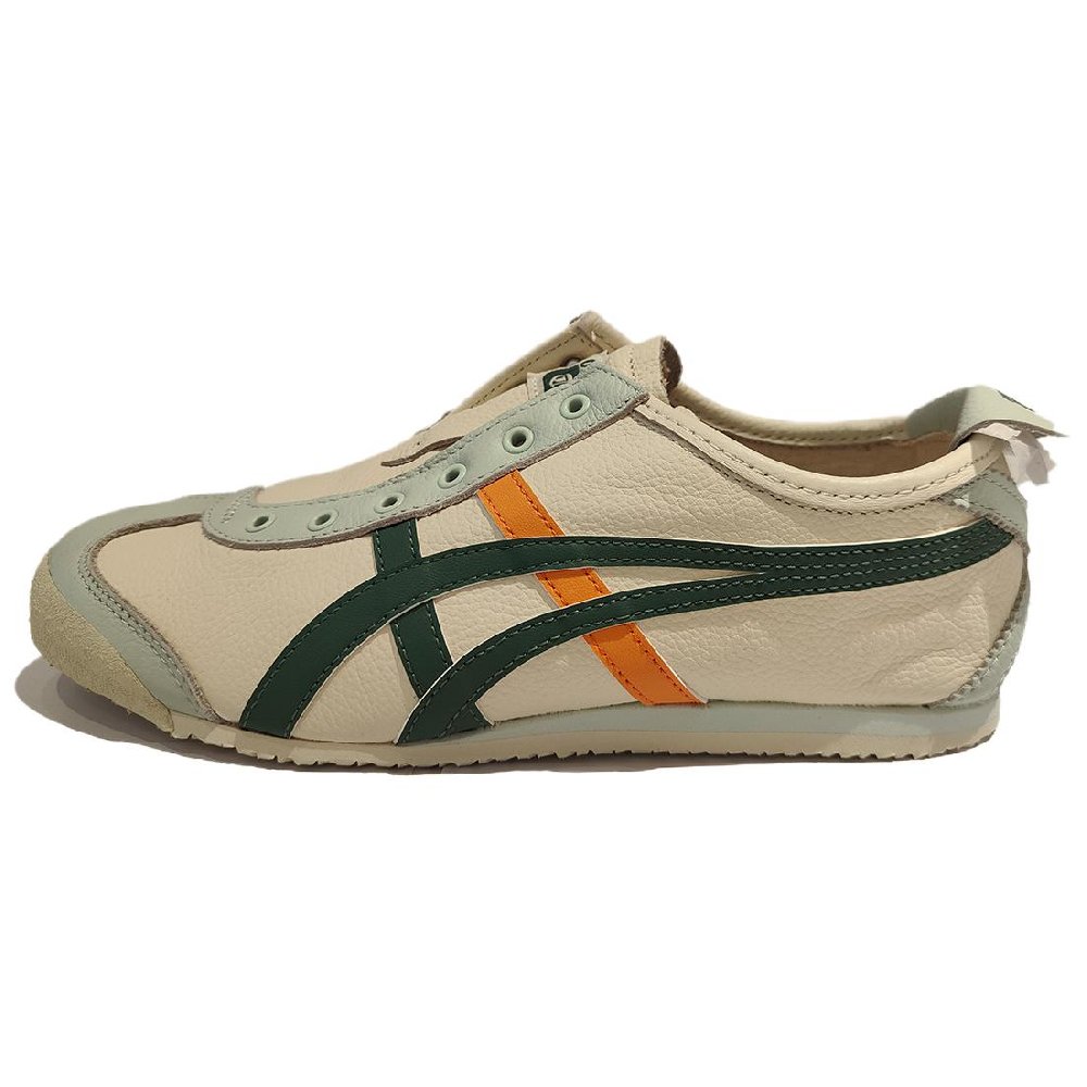 Onitsuka Tiger Mexico 66 Slip On Sneakers 'Beige Grass Green'