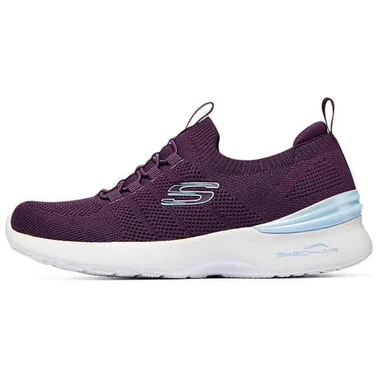 Skechers Sport Cushioning, Wear Resistant Low Top Casual Shoes Women's Dark Purple
