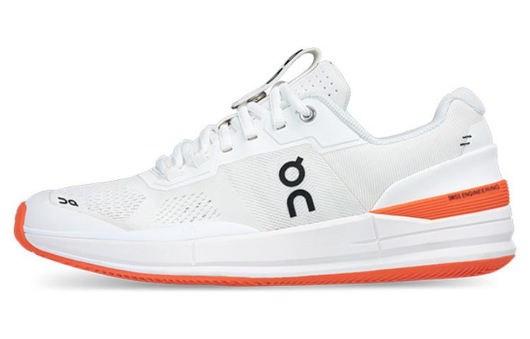 On THE ROGER Pro 2 Cushioning Anti-Slip Wear-Resistant Breathability Low-Top Running Shoes Men's White