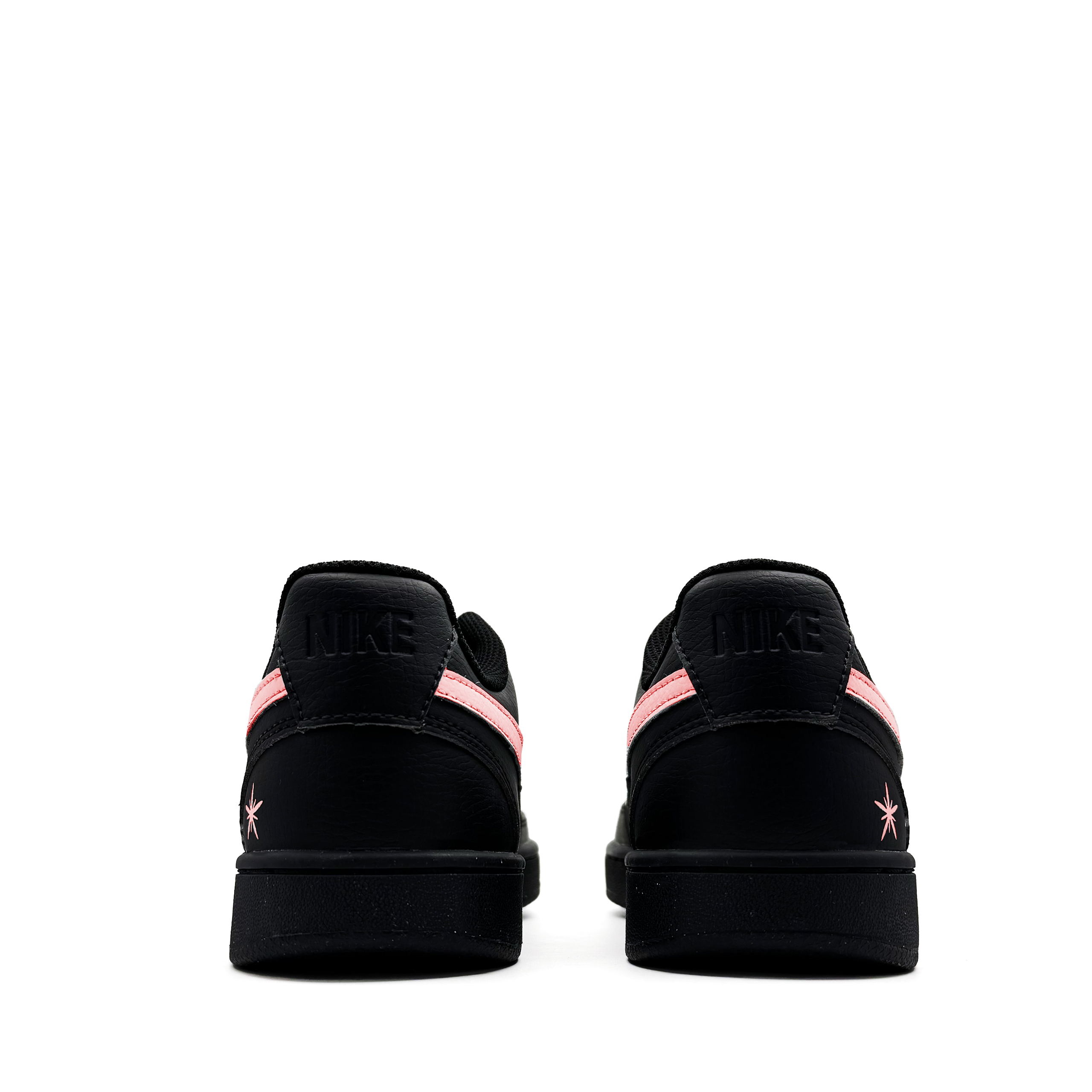 Nike Court Vision Starry Pink Abrasion Resistant Low Top Skateboard Shoes Unisex Black Pink купить в интернет-магазине Yoocart с быстрой доставкой по России.