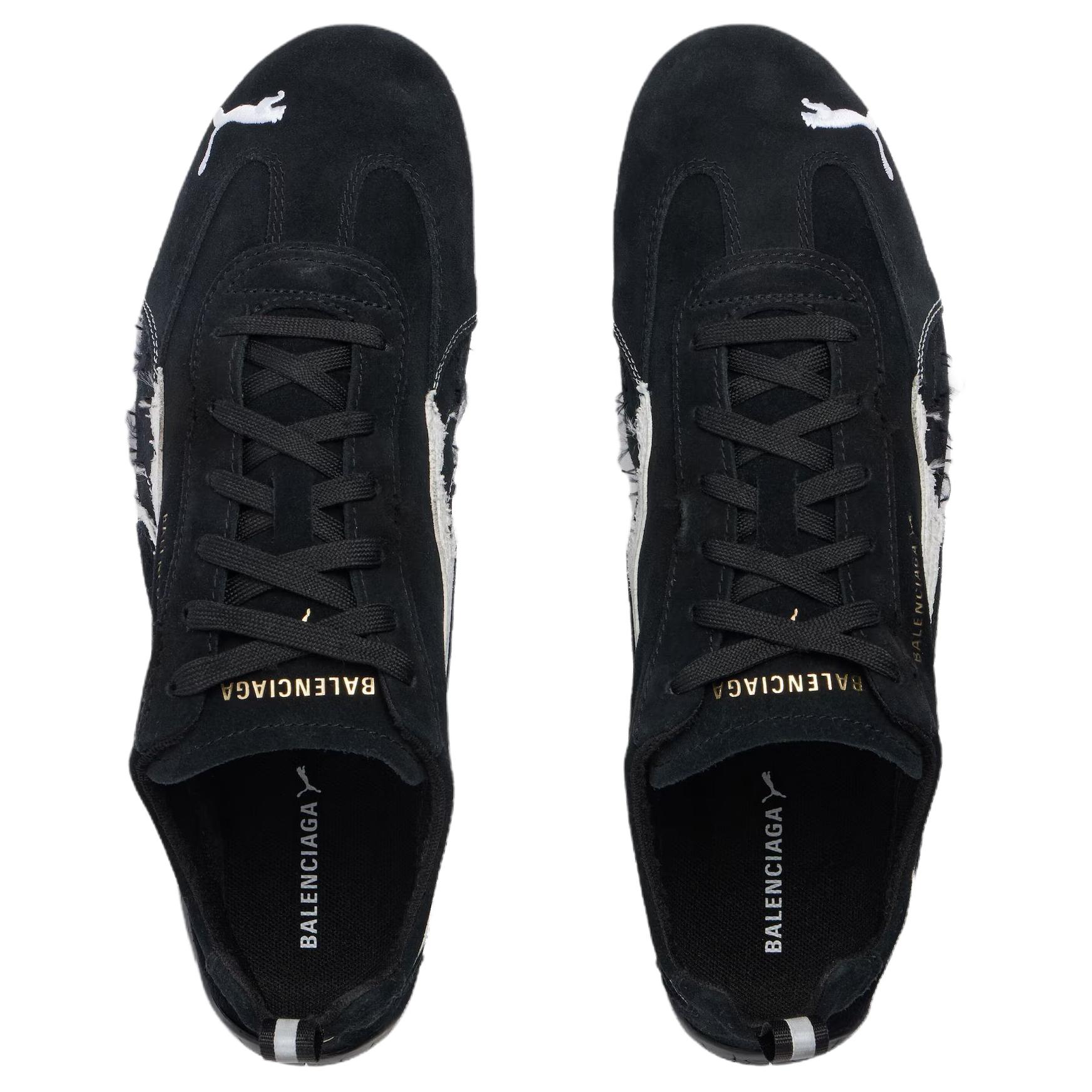 PUMA x Balenciaga Speedcat Collection Thin Sole Shoes Low Top Casual Shoes Unisex Black купить в интернет-магазине Yoocart с быстрой доставкой по России.