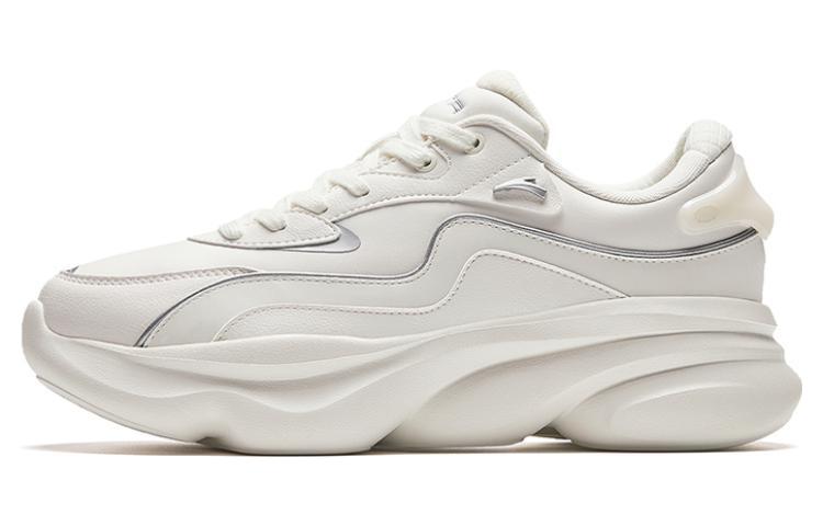 Anta Abrasion-Resistant Low-Top Casual Shoes Women's White