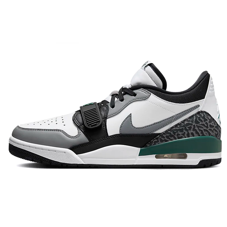 Jordan Legacy 312 Vintage Basketball Shoes Men's Low top Black/White