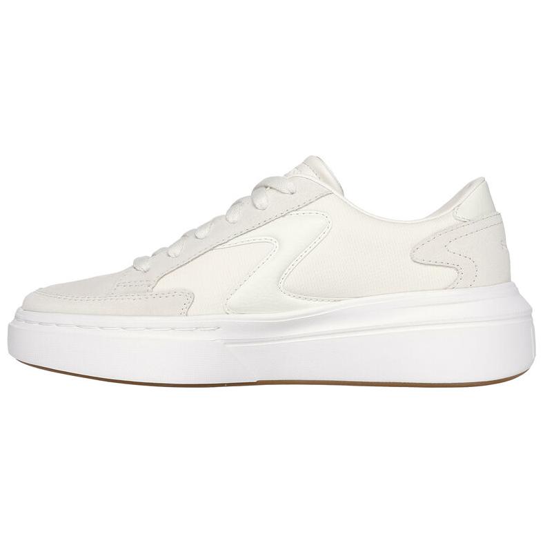 Skechers Court Classics Breathable Support Low Top Skateboard Shoes Women's White