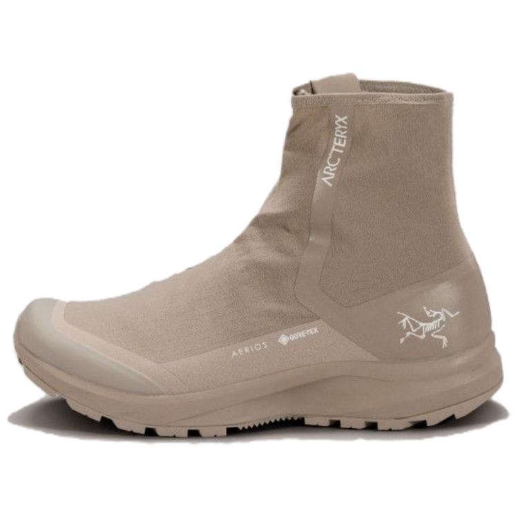 Arcteryx AERIOS NIVALIS Anti-Slip And Wear-Resistant Water-Resistant High-Top Trekking Shoes Unisex Smoke Bluff