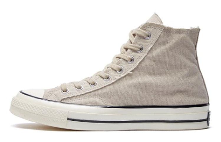 Converse Chuck Taylor All Star 1970s Anti-Slip Wear-Resistant High-Top Canvas Shoes Unisex Gray