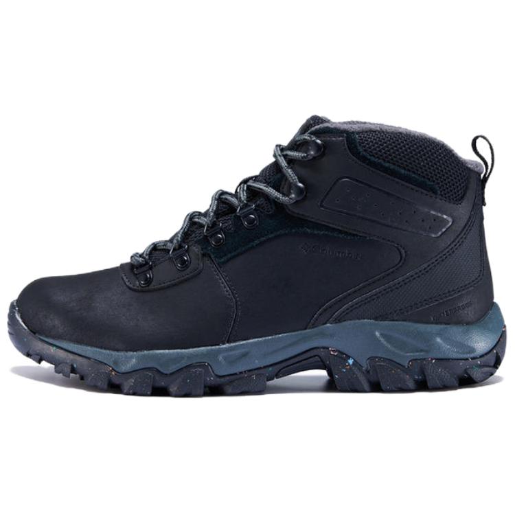 Columbia Newton Ridge Plus 2 Anti-Slip Wear-Resistant Mid-Top Hiking Shoes Men's Black