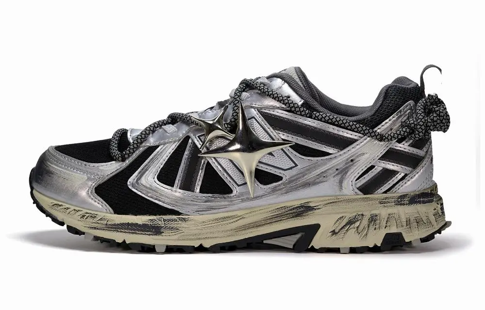New Balance NB 410 V5 Abrasion Resistant Breathable Low top Running Shoes Unisex Silver