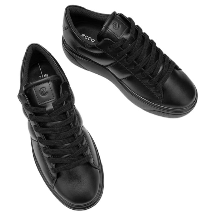 Ecco Low-Top Skateboard Shoes Women's Black купить в интернет-магазине Yoocart с быстрой доставкой по России.