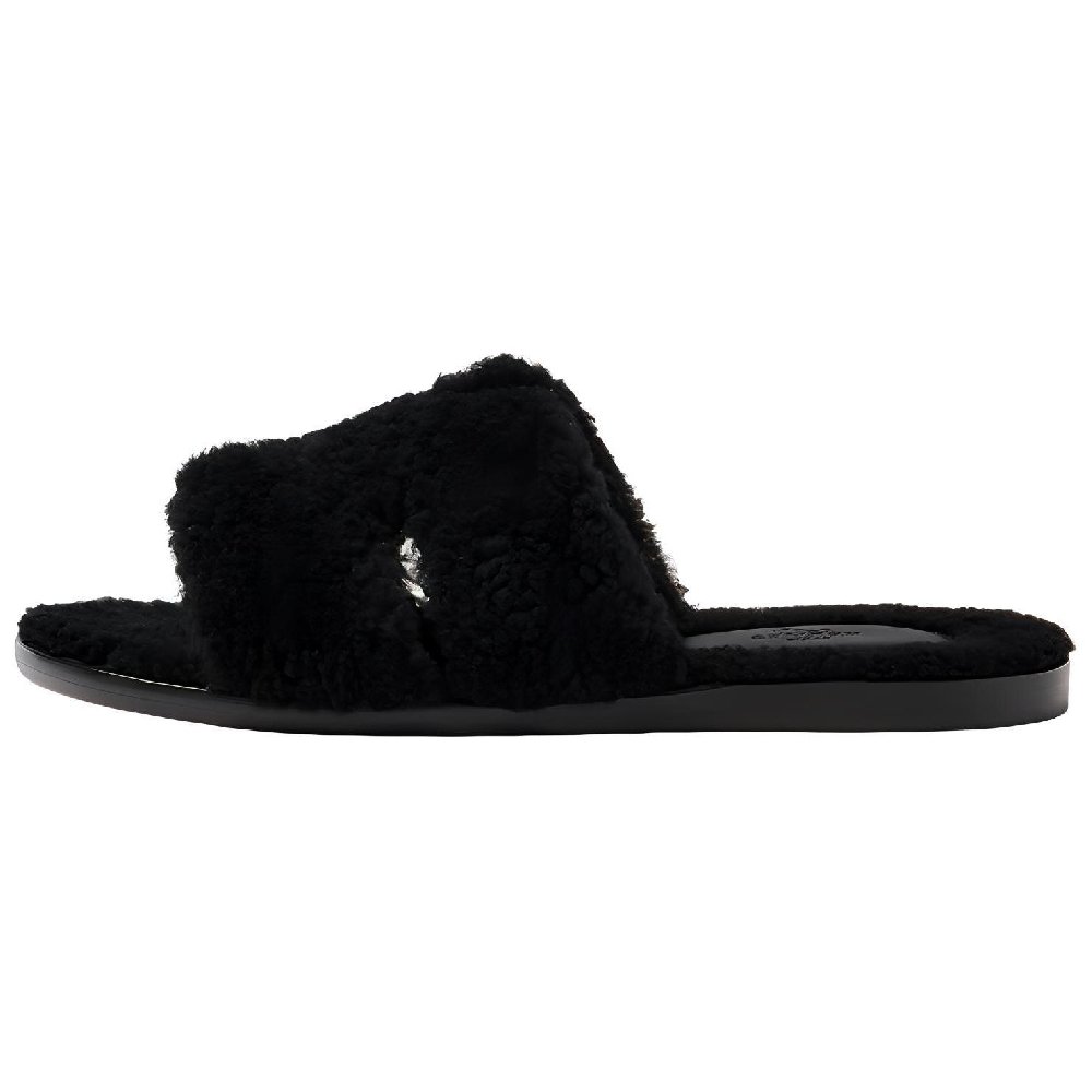 HERMES Izmir Stylish Sandal Men's Black