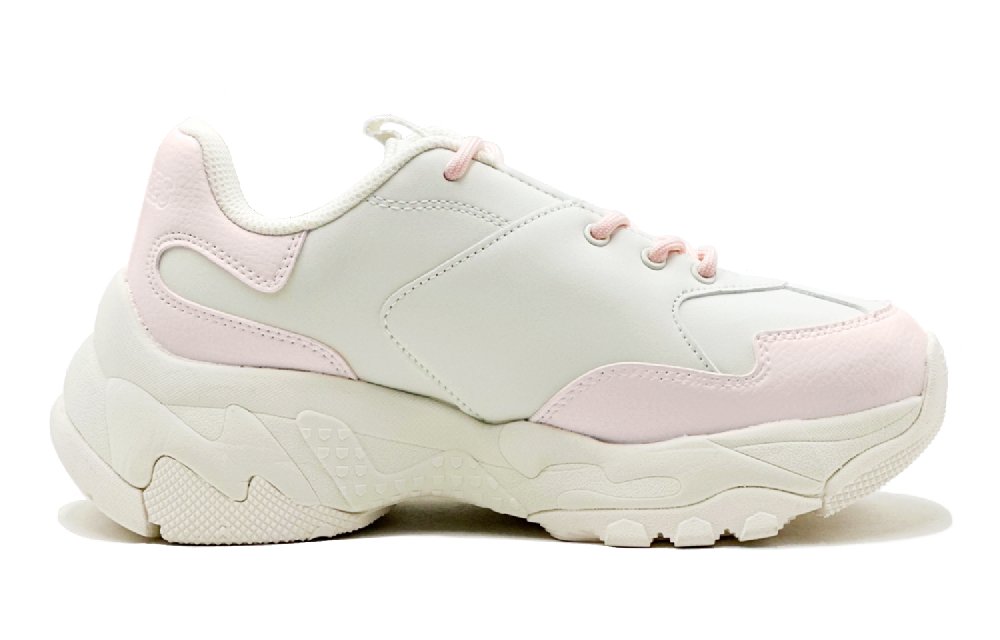 MLB Big Ball Chunky Shock Absorbers Low Top Chunky Sneakers Unisex Pink