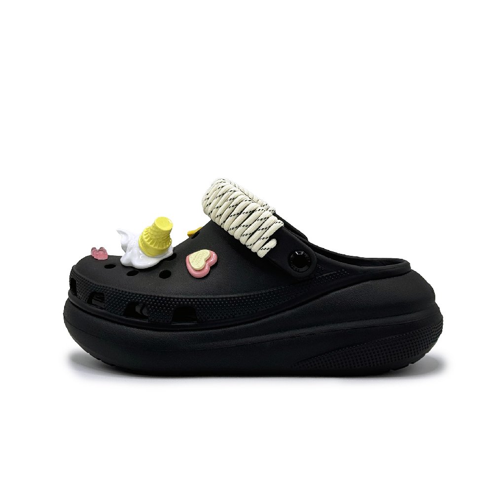 Crocs Crush Clog Cream Cone Clogs Women's Black
