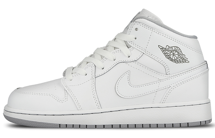 Jordan 1 Retro Mid GS White Wolf Grey