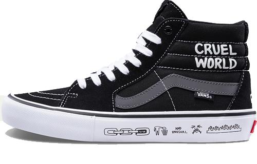 Cult X Vans SK8 Hi Pro Cruel World