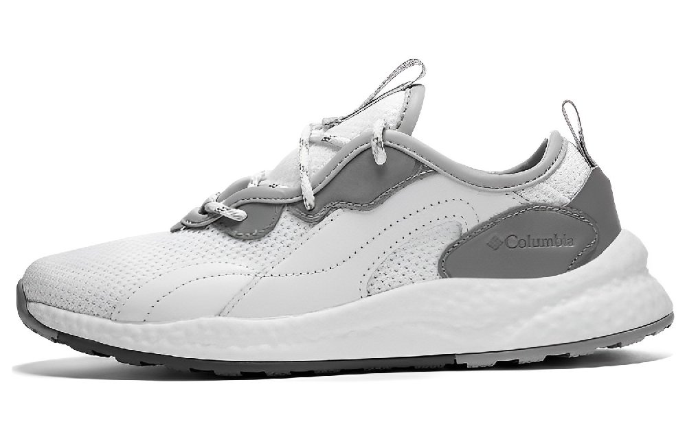 Columbia Slip Resistant And Breathable Low Top Outdoor Shoes Women's White Gray
