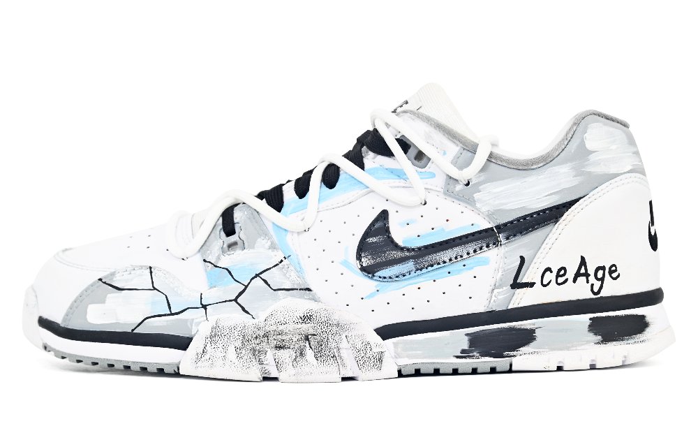 Nike Air Cross Trainer Ice Age Anti-Slip Wear-Resistant Low-Top Training Shoes Men's White